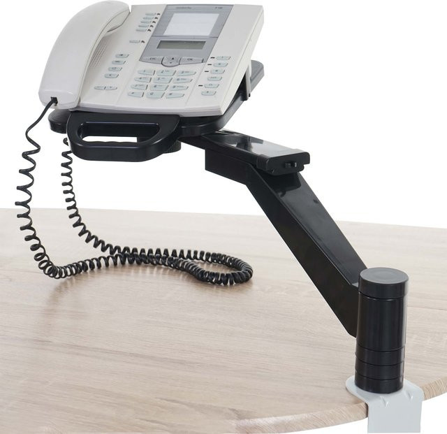MCW Telefonarm T555 Tischhalterung Schwarz - Bild 1