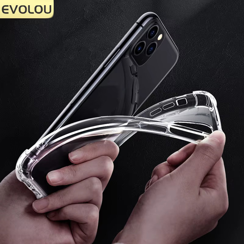 Stoßfeste Silikon-Schutzhülle mit Crossbody-Lanyard für Xiaomi POCO F8 Ultra und POCO F8 Pro, Transparent - Bild 3