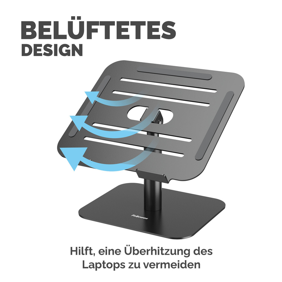 Fellowes Alumia Notebookständer in Schwarz - Bild 2