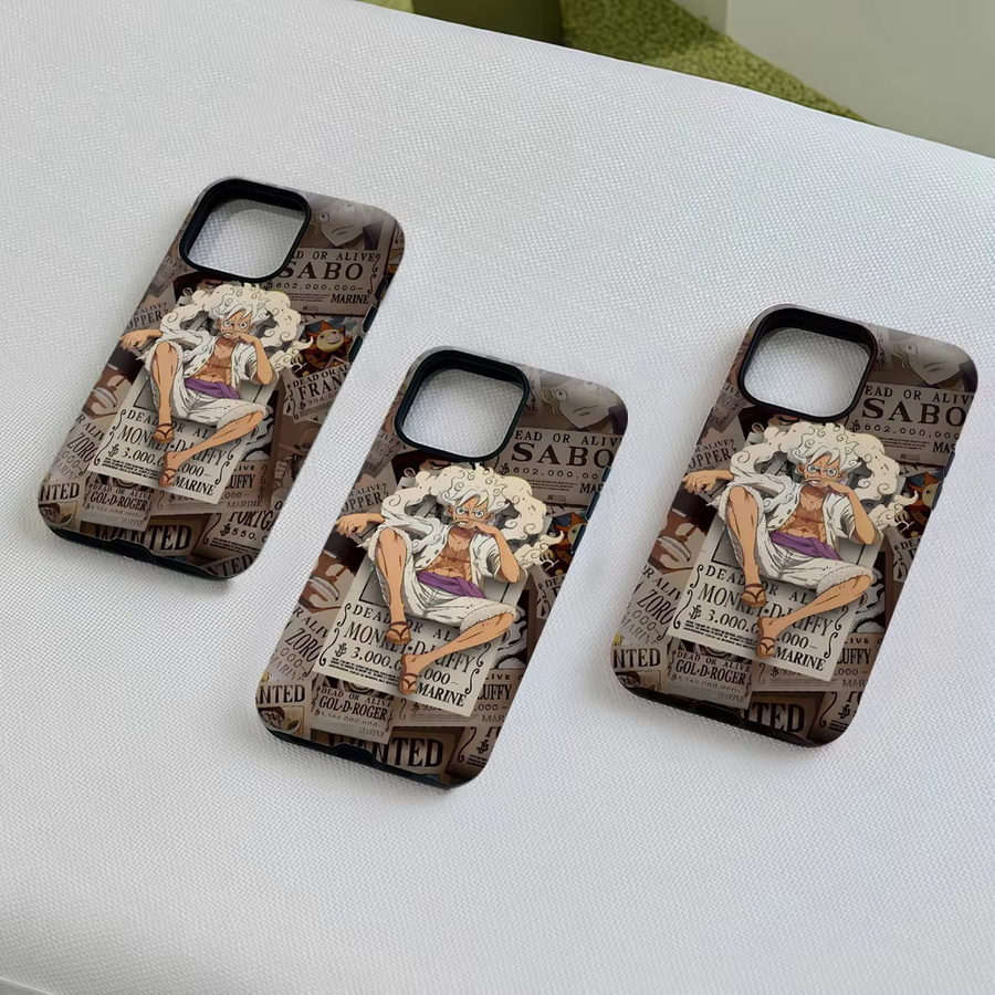 One Piece Bounty Poster Handyhülle mit Magnetfunktion für iPhone 17 16 15 14 Pro Max Plus, Tough Case, Mehrfarbig - Bild 4