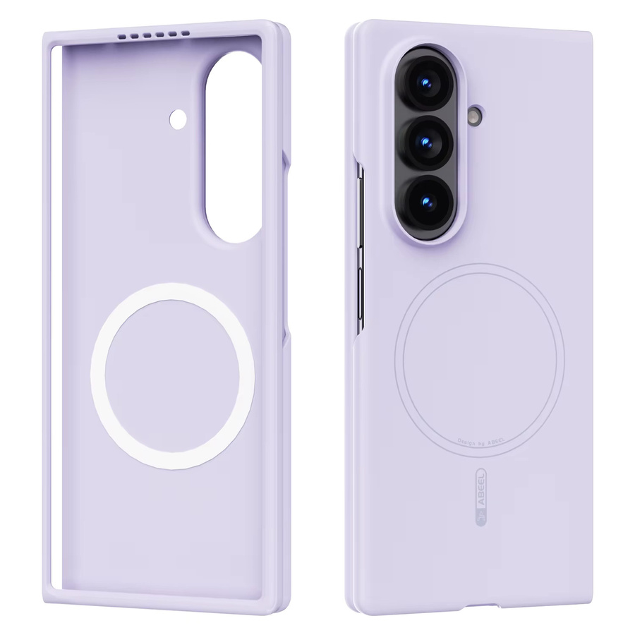 Hautfreundliche Candy-Color Schutzhülle für Samsung Galaxy Z Fold 8 Ultra, 7, 6 und 5 mit MagSafe Kompatibilität in Schwarz und Lila - Bild 2