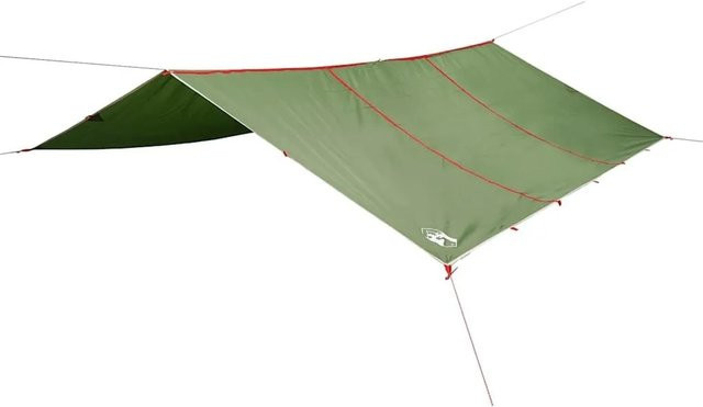 vidaXL Tarp Grün aus Oxford-Gewebe Wasserdicht B/B: 420 x 440 cm - Bild 1