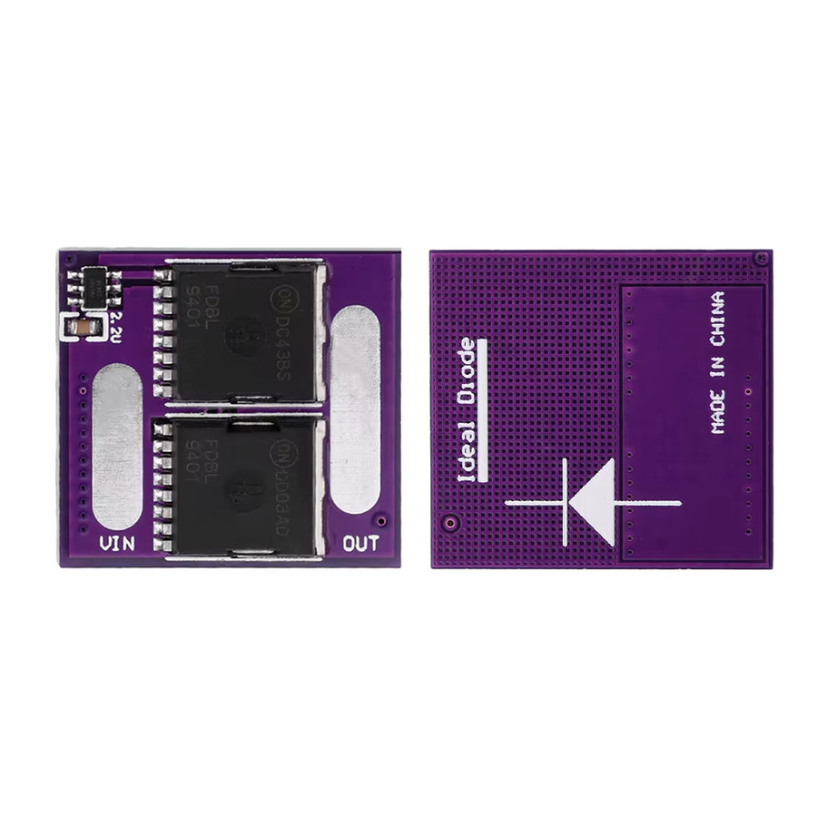 diymore Diodenmodul zur Rückflusssicherung mit 60 A und 2 MOS in Violett - Bild 2