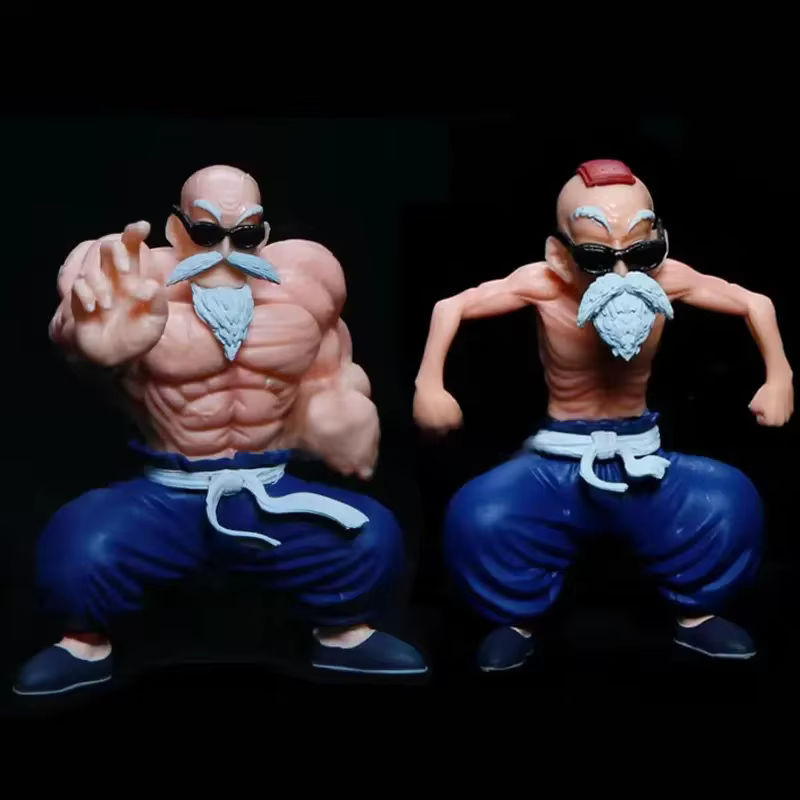 Bandai Dragon Ball Master Roshi Figur Kame Sennin Actionfigur aus Kunststoff, mehrfarbig, Höhe: 10 cm - Bild 3
