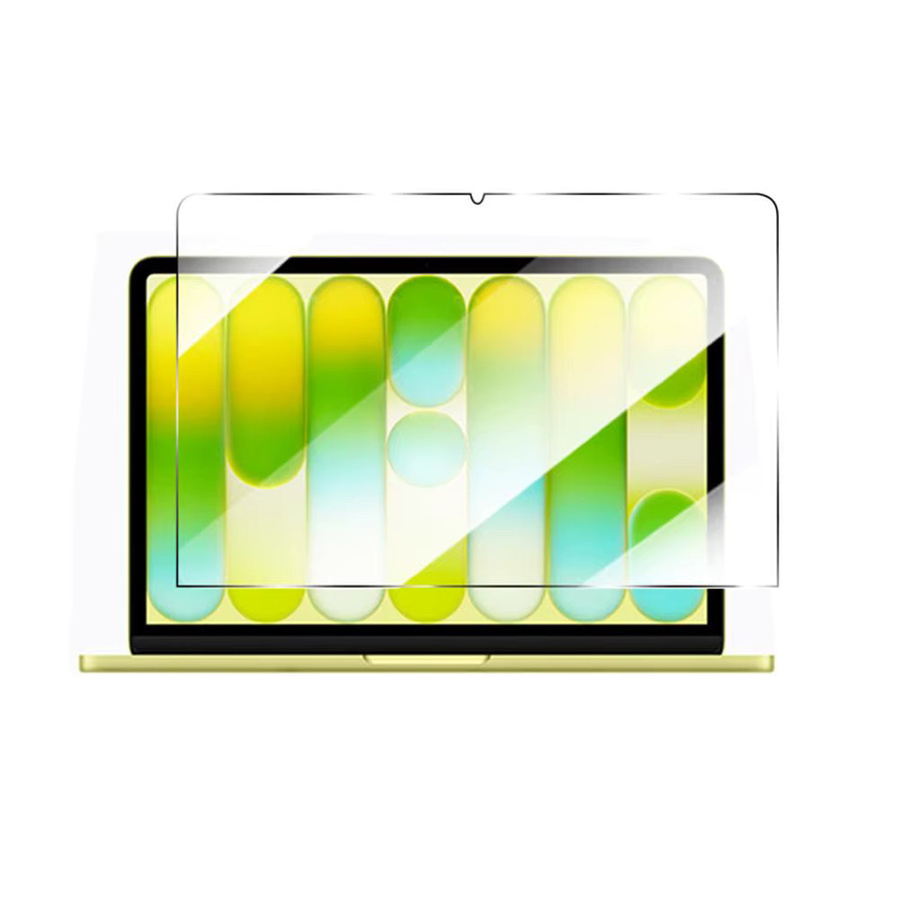 Apple Displayschutzfolie aus gehärtetem Glas für 13-Zoll MacBook Neo 2026 Modelle A3404 A3405, transparent, 0,3 mm, 2,5D gebogene Kante, kratzfest - Bild 6