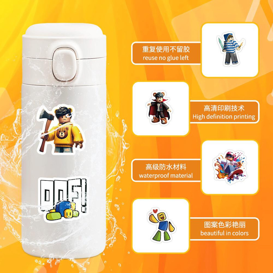 Yiran toy 1 Roblox Cartoon Game Sticker 103-teiliges Set - Bild 3