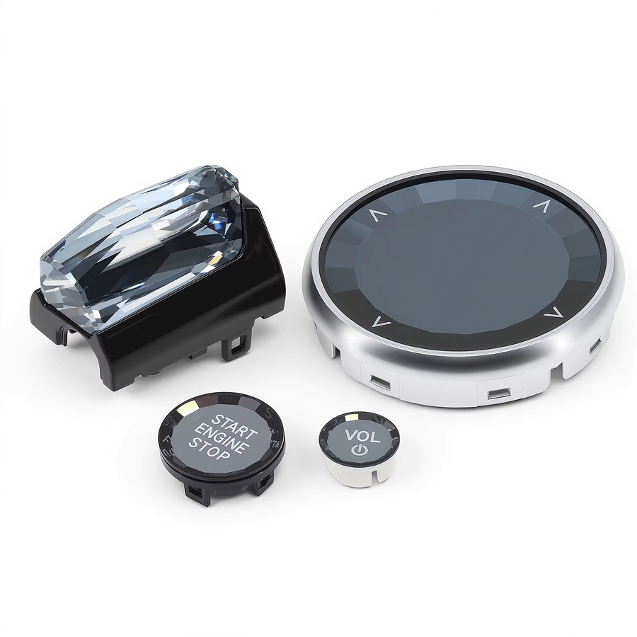 RYSJM Kristall Paddle Shifter Set für BMW G20 G21 G22 G23 G26 G28 IX3 G01 i3 i01 i4 F44 F45 F46, Farbe: transparent - Bild 5