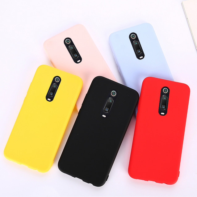Xiaomi Silikon Soft Cover für Mi 9T Pro, Mi 9T und Redmi K20 in Weiß, stoßfeste Handyhülle - Bild 1
