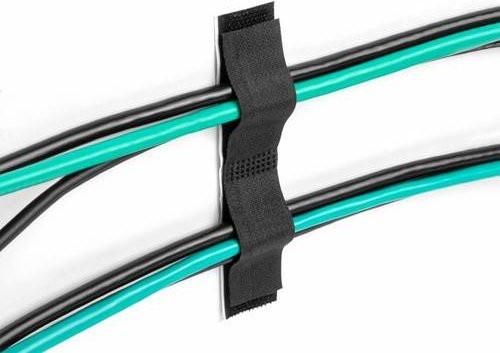 Delock Kabel-Halteclips aus Nylon in Schwarz, 10 Stück - Bild 1