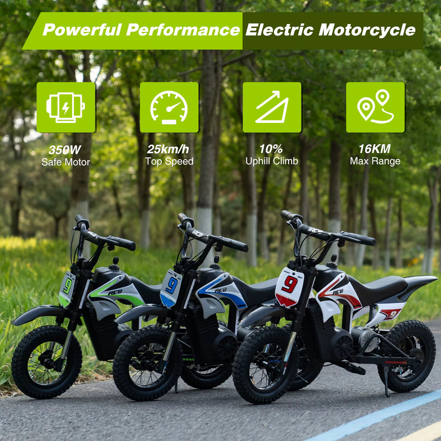RCB R9X PRO Elektrisches Kinder-Motorrad, ab 6 Jahre - Bild 2