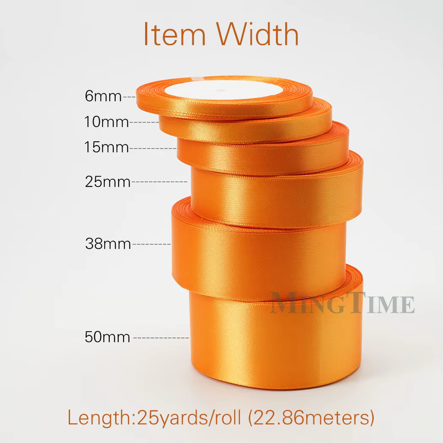SUMMERTREE Satinband in Salbei und Gold für Geschenkverpackungen und Dekorationen, 22,8 Meter - Bild 2