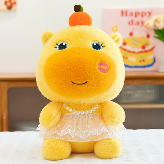 Bai Fen Bai dolls and toys Capybara Plüschpuppe Capybara Plüsch 7-14 Jahre - Bild 1