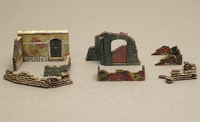 Italeri Walls and Ruins II, Modellbau, 1:72 - Bild 1