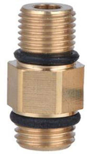 SONONIA Hochdruckreiniger Adapter M14 G1/4 Quick Connect aus Kupfer in Gold für Spray Jet Flaschen zur Autowäsche - Bild 1