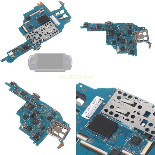 F62C Ersatz-Metall-Mainboard für PSP Gaming-Konsole in Blau - Bild 1
