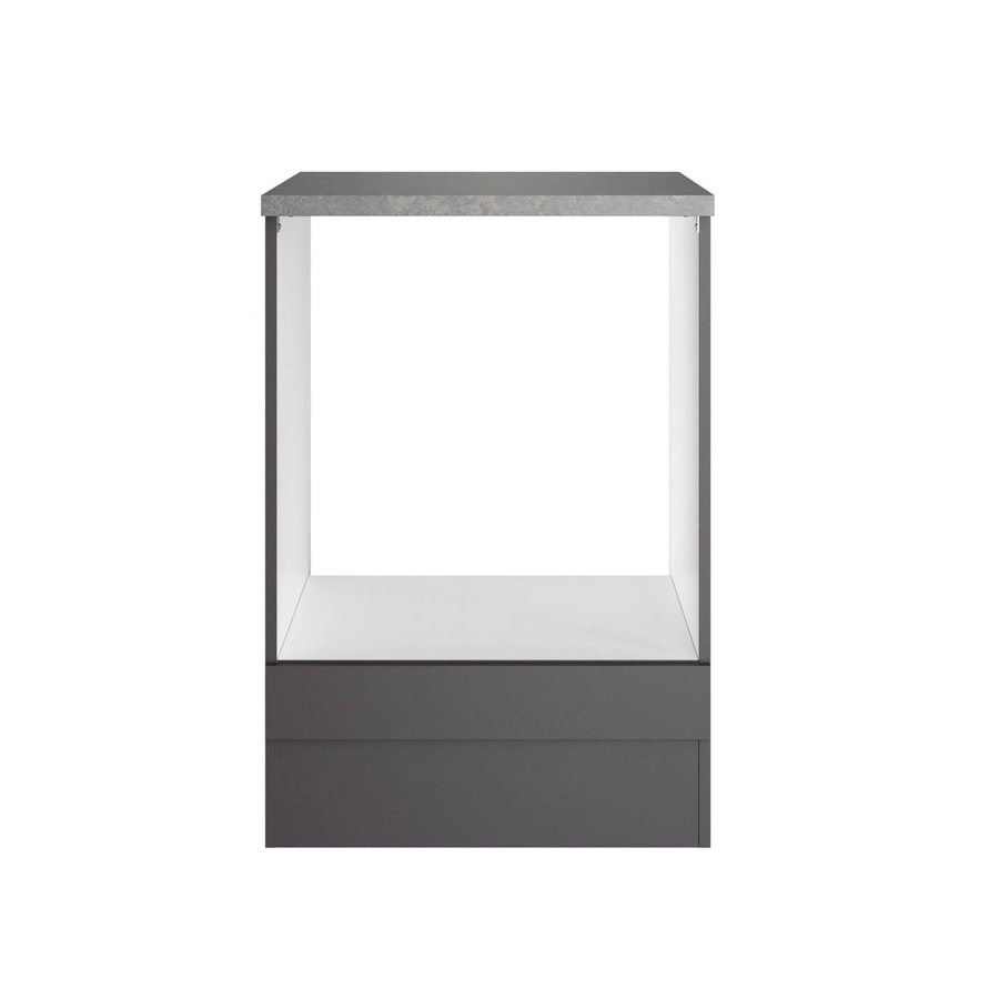 OPTIFIT Geräteumbauschrank OPTImulti MUKI U634-1+ Kiel420, Anthrazit Matt, B/T/H: 60 x 60 x 88 cm - Bild 2