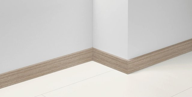 Parador Sockelleiste SL 18 Eiche D016 braun mit Kabelkanal, H x B x T: 70 mm x 17 mm x 2200 mm - Bild 1