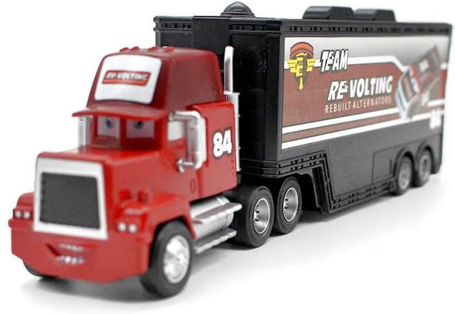 Disney Pixar Cars 3 Lightning McQueen Mack Onkel 8, 76, 54 LKW-Set, Metall Druckguss Modellauto, ab 4 Jahre - Bild 1