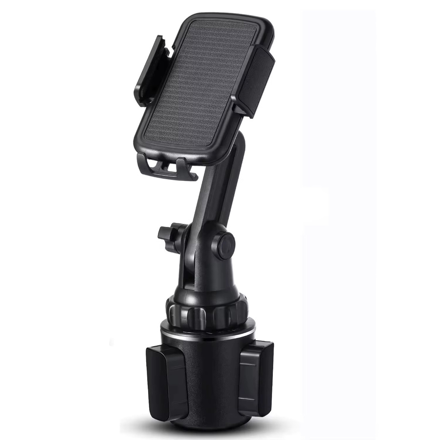 HKNR Universal 360 Grad Auto Becherhalter und Smartphone Halterung in Schwarz für iPhone und Samsung sowie weitere Modelle - Bild 6