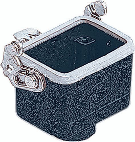 HARTING Kupplungsgehäuse 09 37 006 1750 in Schwarz aus Aluminium - Bild 1
