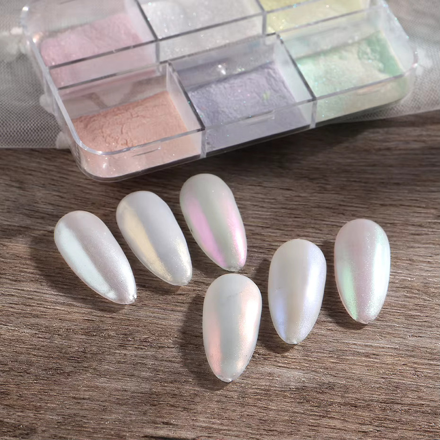 Moonlight Mirror Nails Powder, Metallic Chrome Effect Pigments - Bild 2