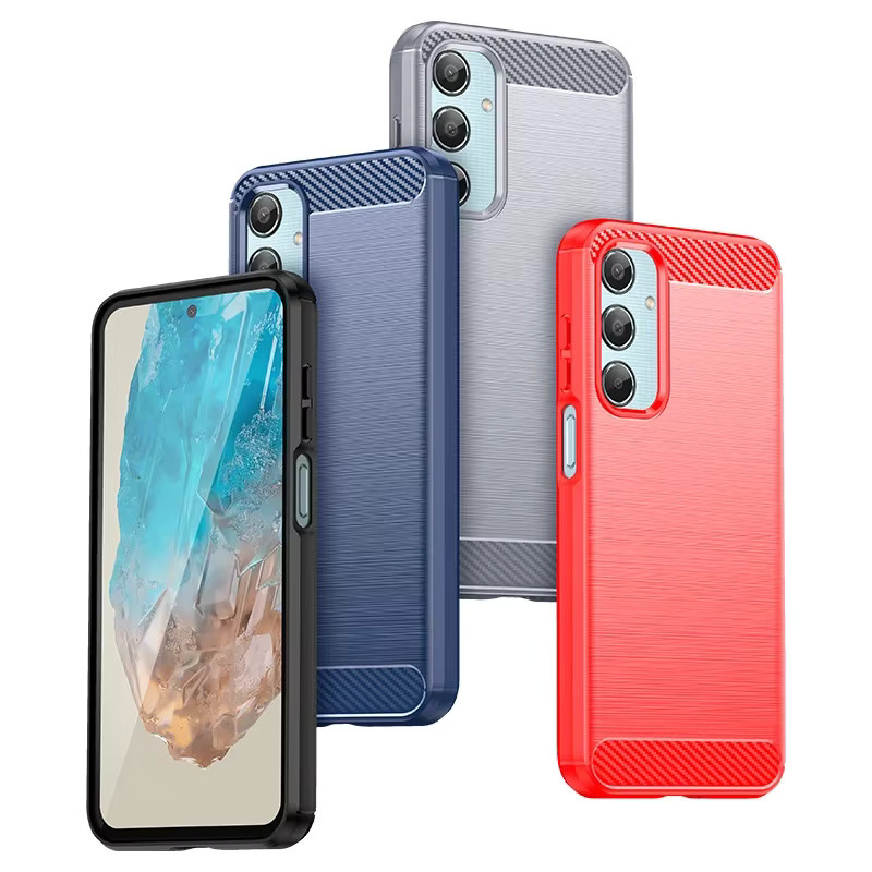 Stoßfeste Schutzhülle für Samsung Galaxy M44 5G M12 M14 M54 M34 M05 M15 Prime M55S M35 in Schwarz - Bild 2
