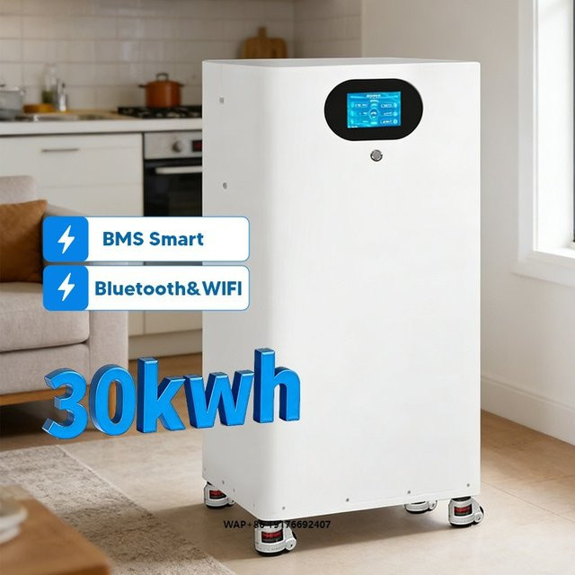 Home Energy Storage LiFePO4 Lithium Batterie für Solarsysteme, 48V, Farbe: Weiß - Bild 1