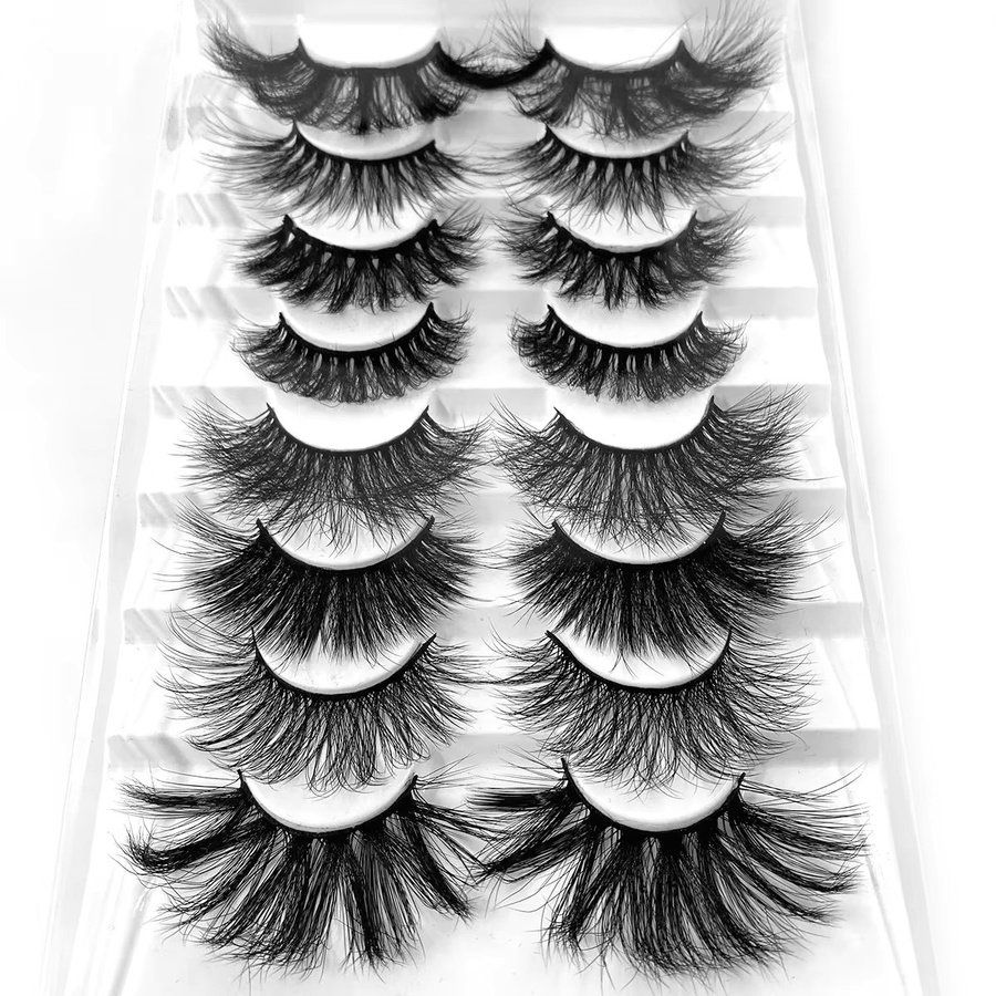 Mix 3D Faux Nerz Wimpern, Black, Unisex - Bild 3