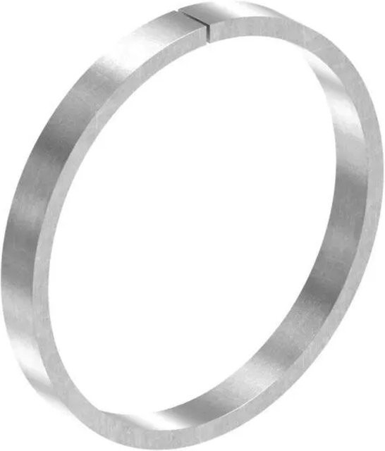 FeNau Edelstahl Ring Stahl Roh Silber Außen-Ø: 110 mm, Breite: 12 mm, Tiefe: 5 mm - Bild 1