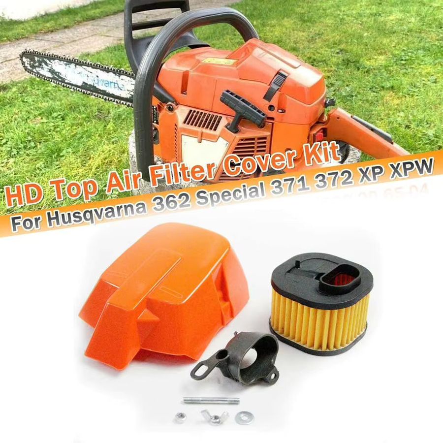 Husqvarna Luftfilter-Reiniger-Abdeckung und Ansaugadapter in Orange für Kettensägen der Modelle 362, 365, 372 und 372 XP - Bild 4