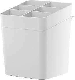 tesa Küchenzubehör Utensilienhalter Set Power.Kit, weiß, selbstklebend, B: 15,0 cm, T: 13,5 cm, H: 17,0 cm - Bild 1
