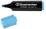 Soennecken Textmarker mit Keilspitze in Blau - Bild 1