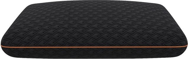 Vente-unique Baldia Kopfkissen aus Memory-Foam mit abnehmbarem Bezug, Schwarz, B/T/H: 60 x 40 x 1 cm - Bild 1