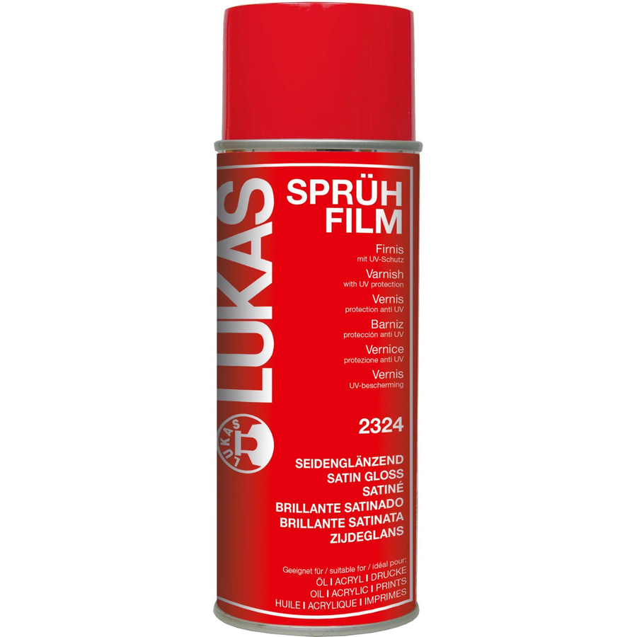 Lukas Sprühfilm Seidenmatt in Rot, 400 ml - Bild 2