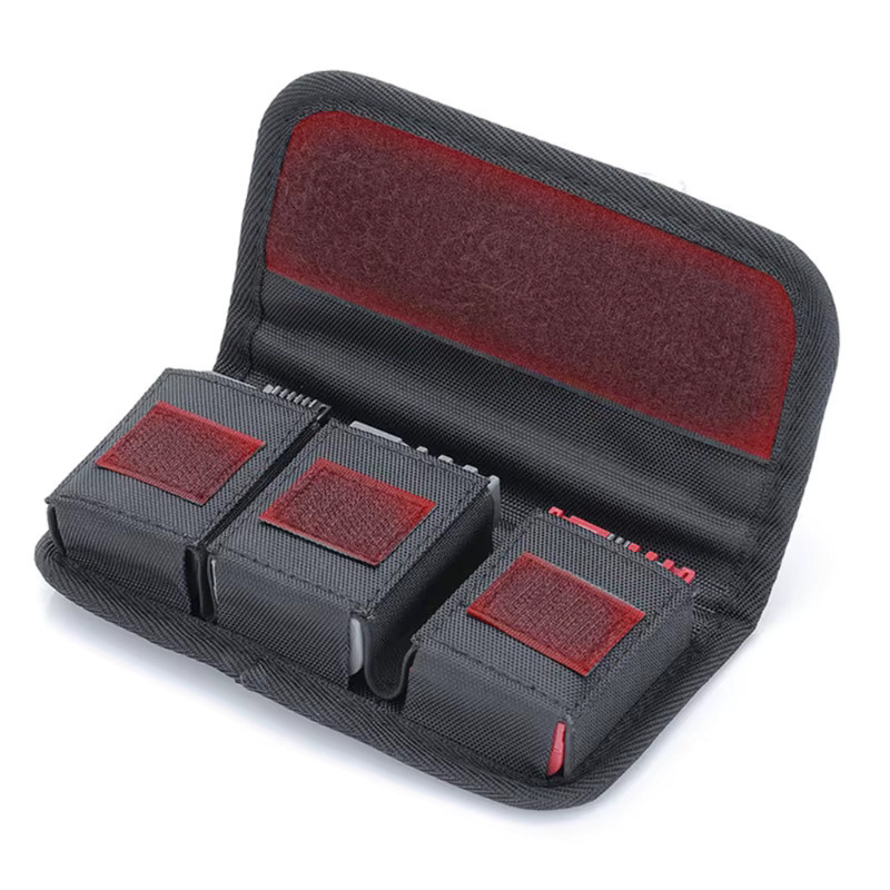 SDFFJYJK Kamera-Akku Set mit SD-Kartenhalter in Schwarz für LP-E6, EN-EL15, NP-FW50, NP-F550 und AA-Akkus - Bild 4