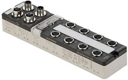 Weidmüller SAI-AU M12 DN 16DI 1906700000 Sensor/Aktorbox aktiv, M12-Verteiler mit Metallgewinde, Grau - Bild 1