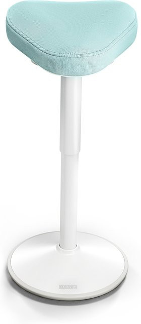 Ergonomischer Hocker CLOUVOU Nexus in Mint/Türkis, höhenverstellbar von 57 cm bis 82 cm - Bild 1