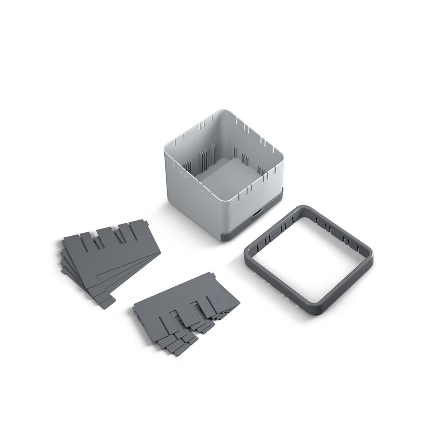 Metaltex Organizer für Küchenutensilien Util-Tex in Silber und Grau aus Kunststoff - Bild 2