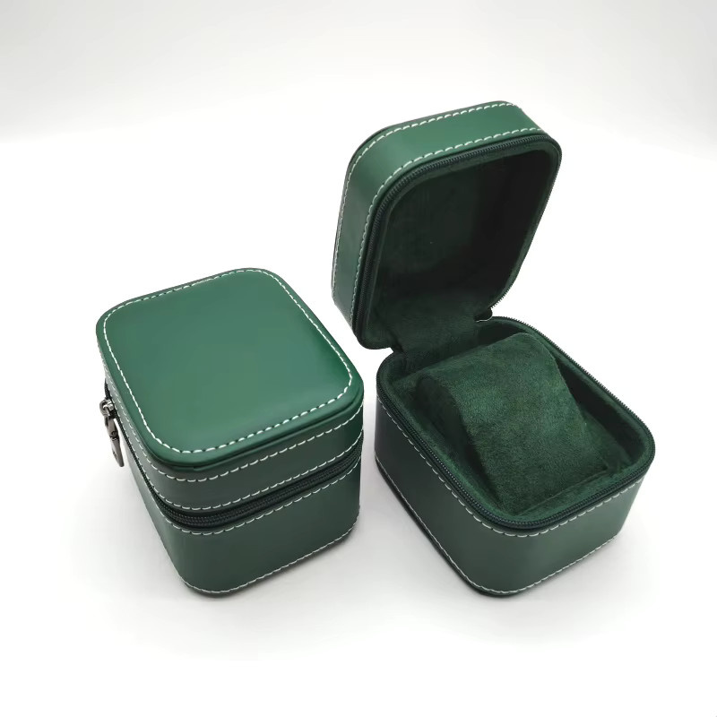CAOWTAN Uhrenbox, PU-Leder, Reise-Uhrenetui, Unisex - Bild 1