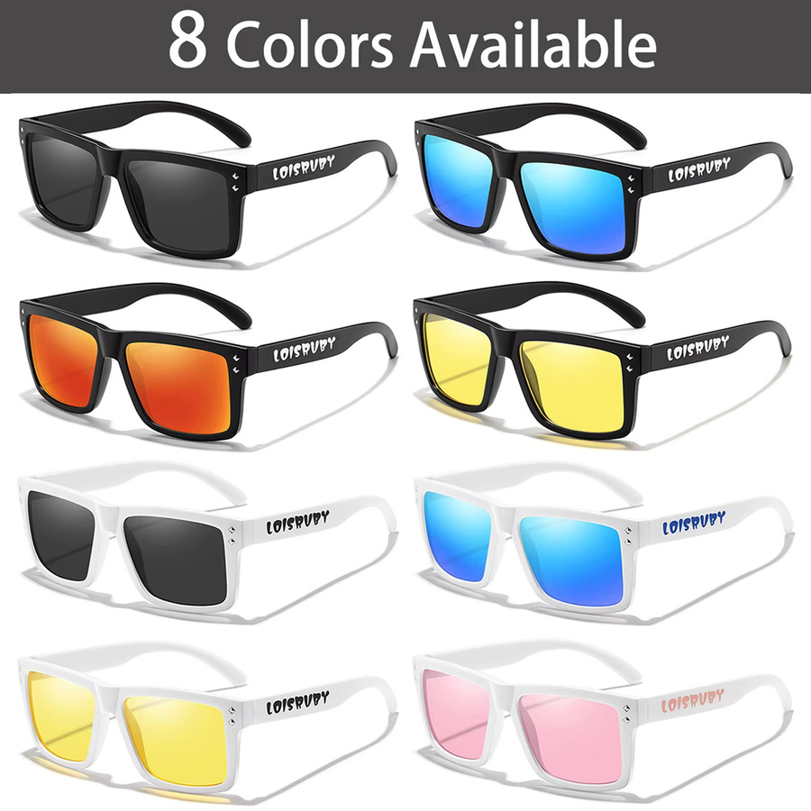 LOISRUBY Sonnenbrille, square, Unisex, Vollrand, Kunststoff - Bild 3