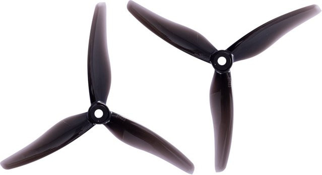 Gemfan Hurricane 51433 Freestyle Propeller, 2 Paar, Schwarz, Kunststoff - Bild 1