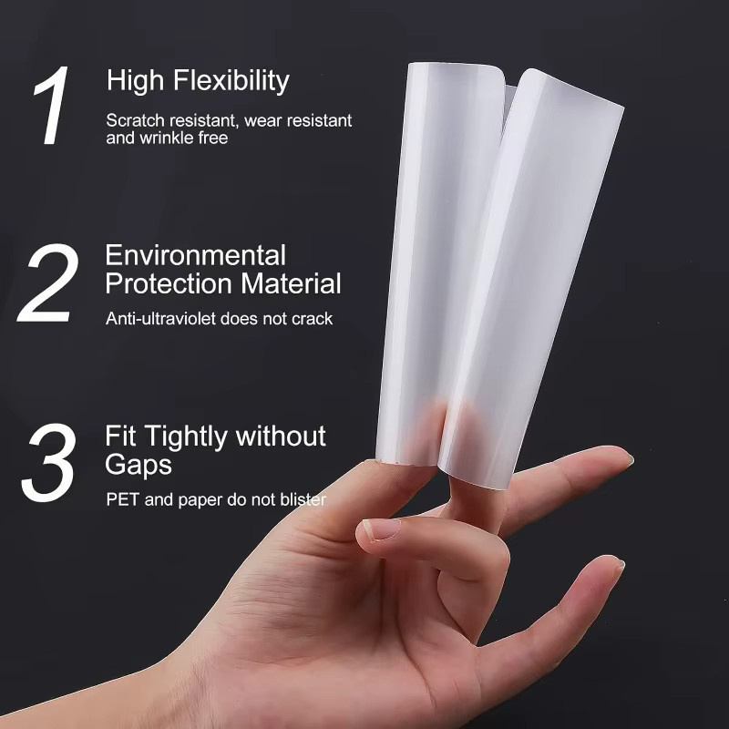 100 transparente Thermo-Laminierbeutel aus Kunststoff, 4 mm, zum Schutz von Fotos und Dokumenten durch Heißlaminierung - Bild 5