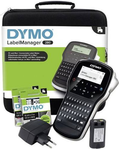 DYMO LabelManager 280 Kit Beschriftungsgerät mit Hardcase für D1 Schriftbänder - Bild 1