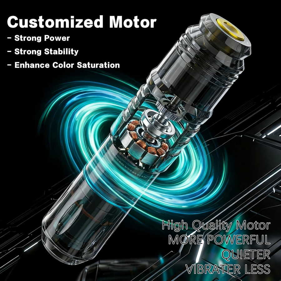TRO Tattoo Kit Wireless HM155-1 Tattoo Pen Kit - Bild 3