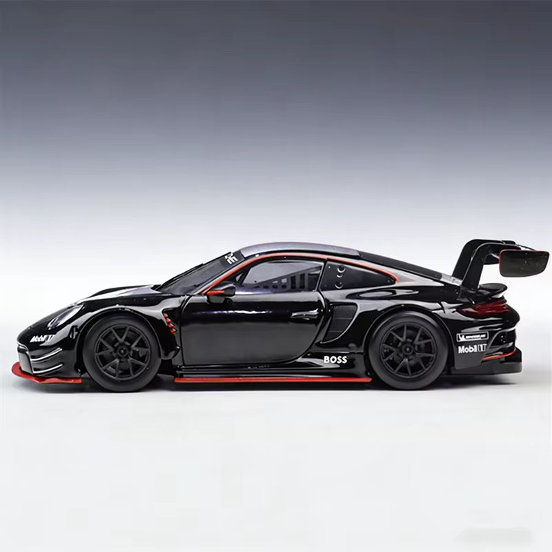 Bburago Porsche 911 GT3 R, Sportwagen Modell, 1:24, Metall - Bild 3