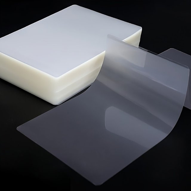 100 Stück transparente Thermo-Laminierbeutel aus Kunststoff für Fotos - Bild 1