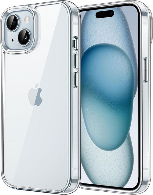 Transparente Silikon Schutzhülle aus Soft TPU für iPhone 11 12 13 14 15 Pro Max sowie iPhone X XS Max XR 8 7 Plus von HMPSGN - Bild 1