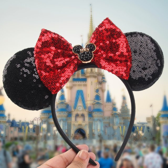 Disney Mausohren-Stirnband, Pailletten, Kinder - Bild 1
