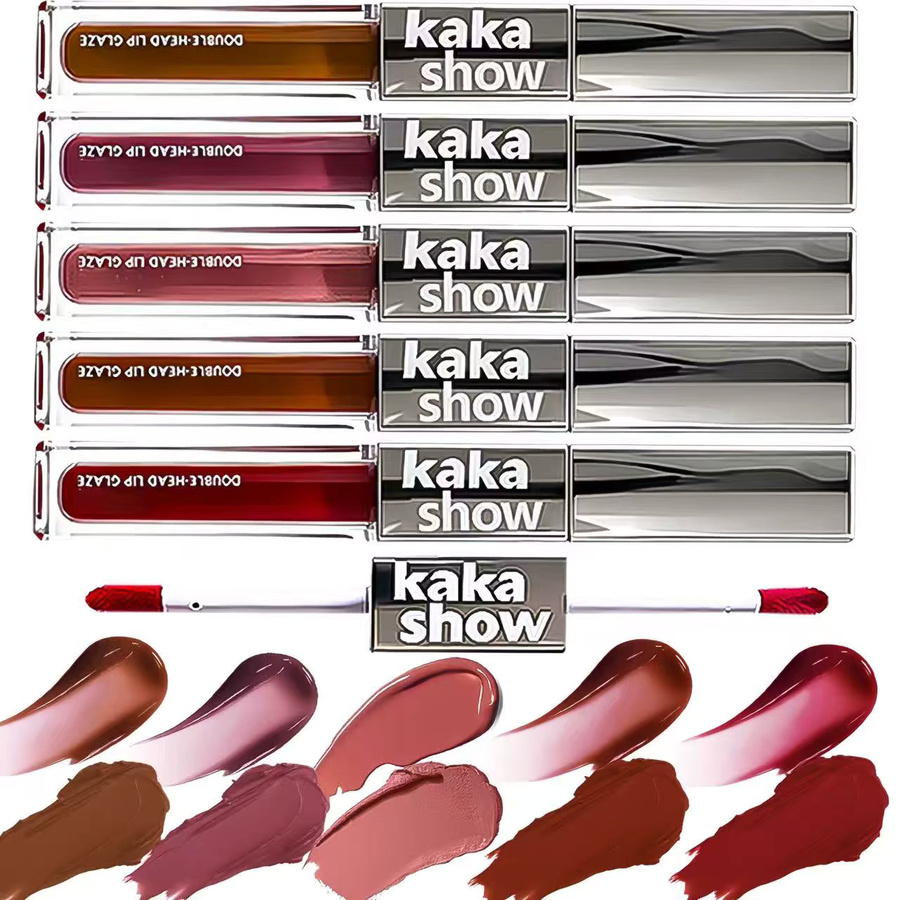 Kakashow 2-in-1 Lipgloss, matt und verspiegelt, Unisex - Bild 5