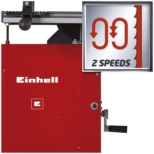Einhell Bandsäge TC-SB 305 U in Rot/Silber mit 750W Leistung - Bild 3